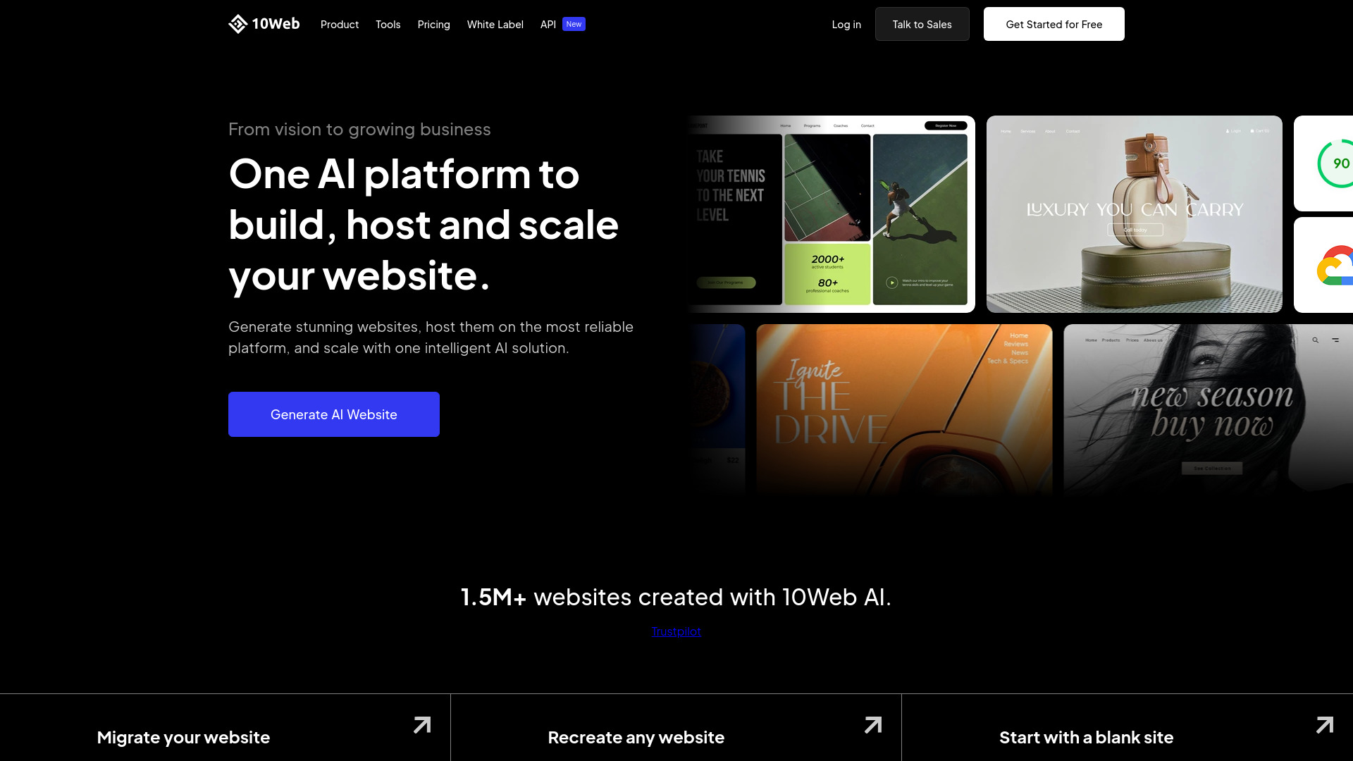 10Web AI Platform